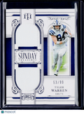 2025 National Treasure Tyler Warren Sunday Treasures 53/99 RC