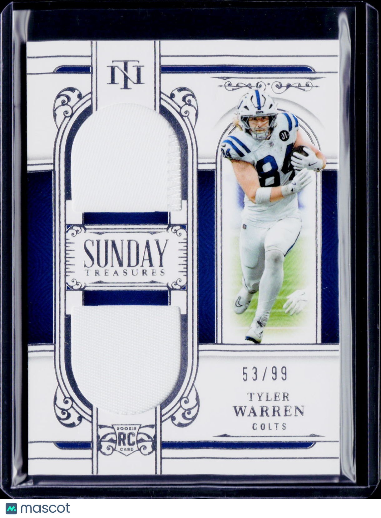 2025 National Treasure Tyler Warren Sunday Treasures 53/99 RC