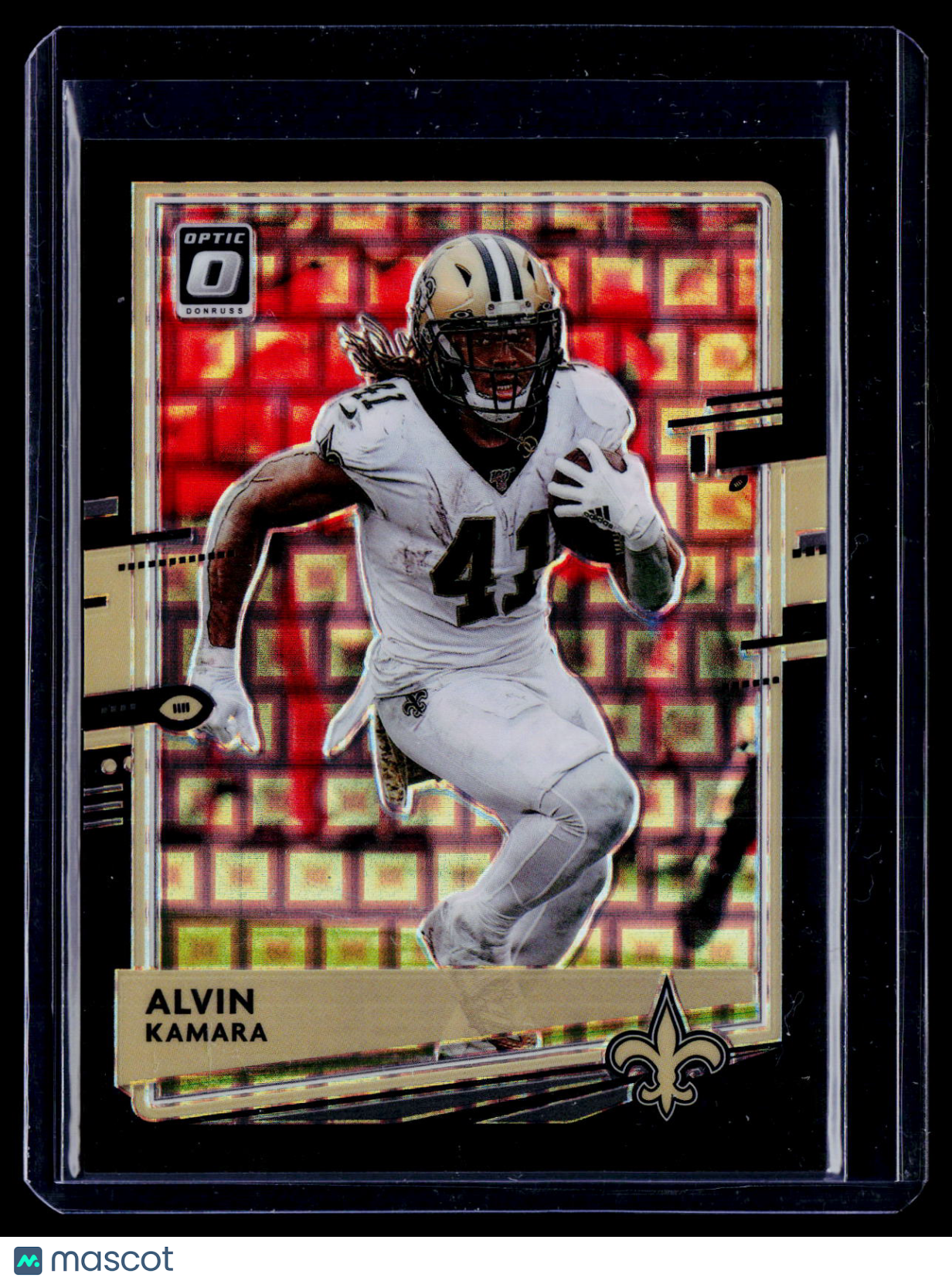 2020 Donruss Optic Alvin Kamara Black Pandora 16/25