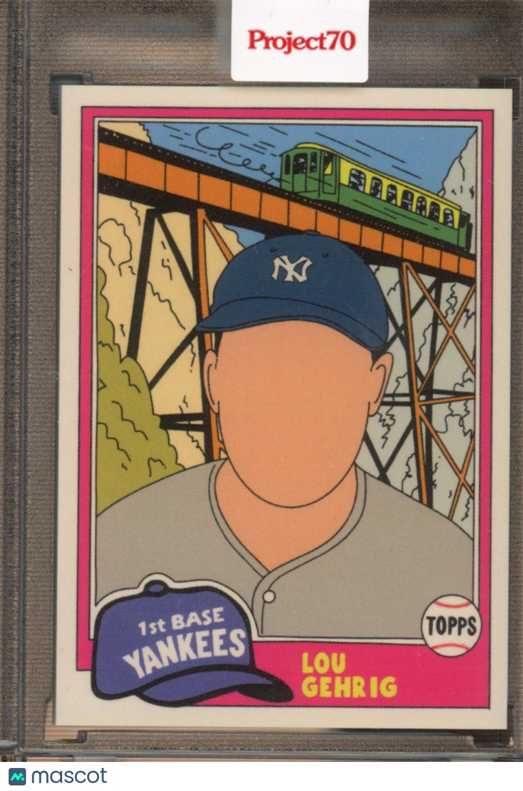 2021 Topps Project 70 Lou Gehrig Fucci 669