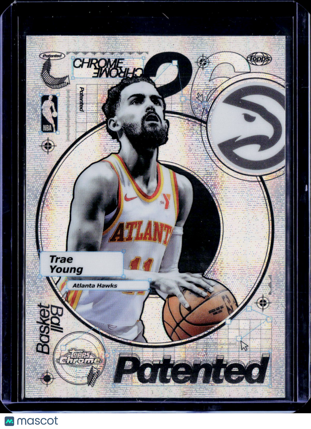 2025-26 Topps Chrome Trae Young Patented