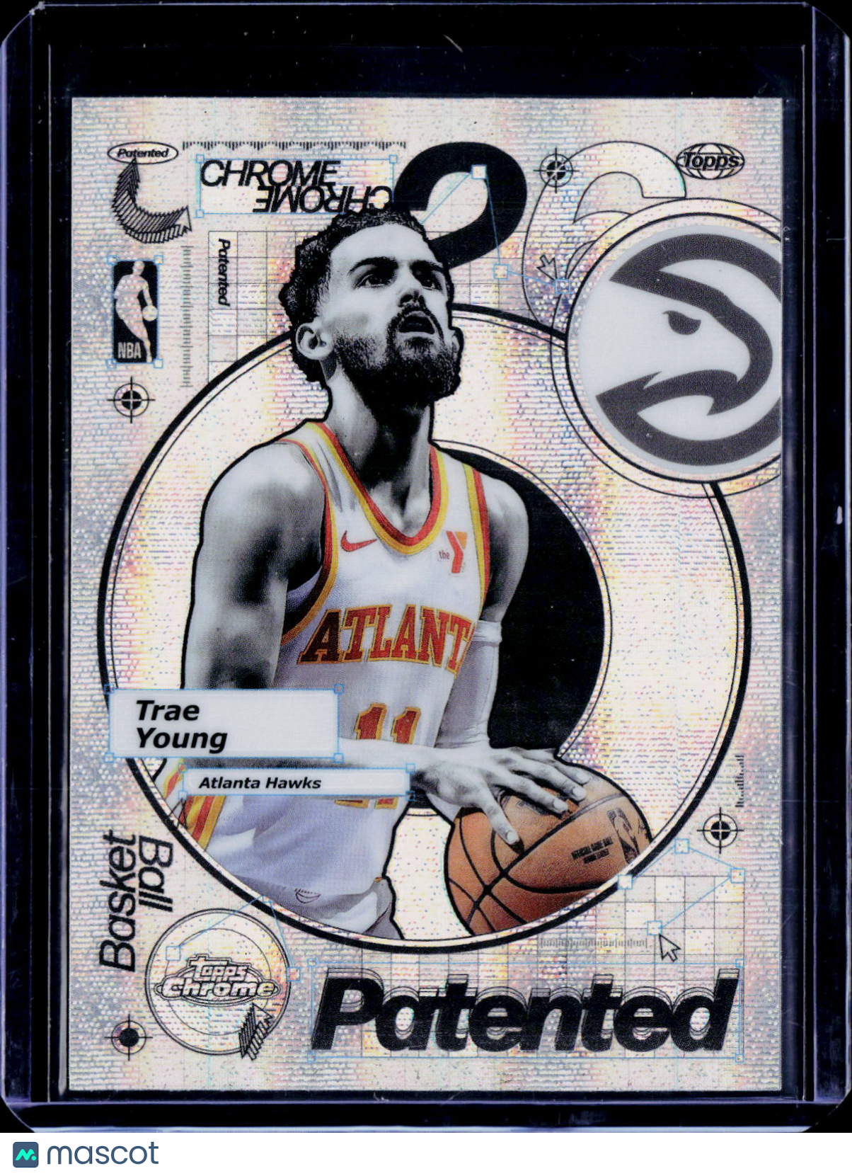 2025-26 Topps Chrome Trae Young Patented