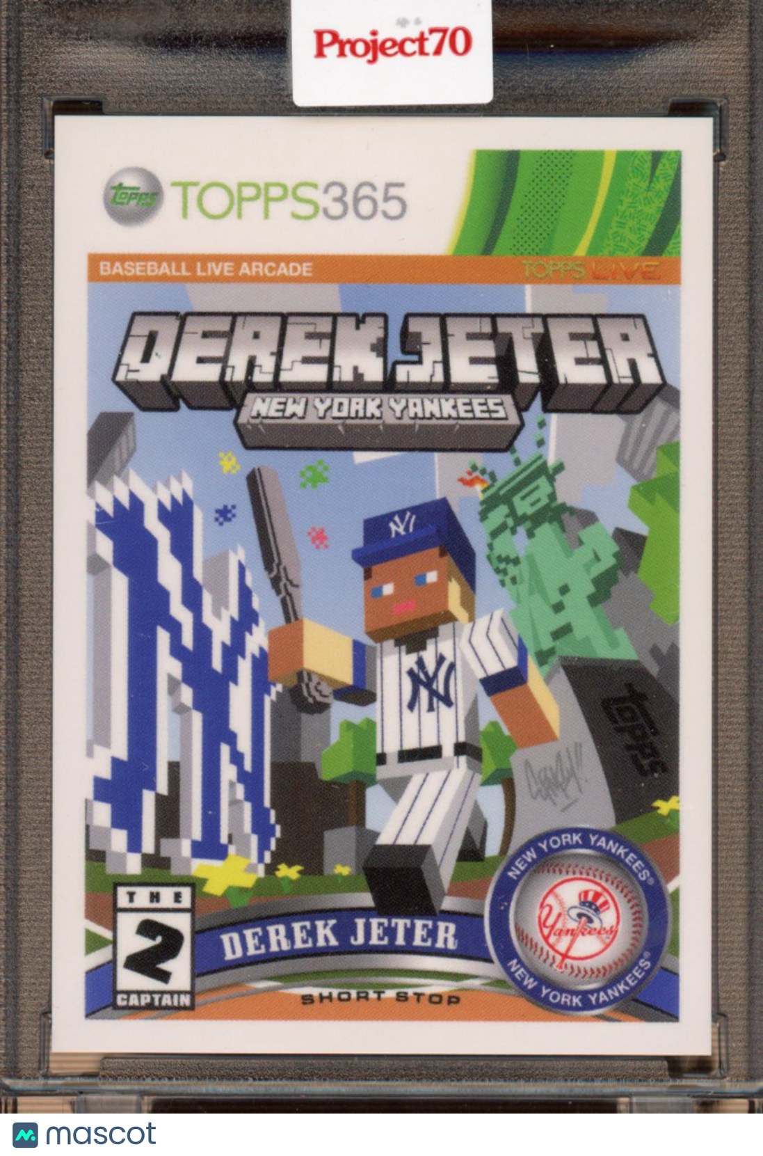 2021 Topps Project 70 Derek Jeter Ermsy 622