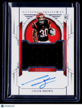 2023 National Treasures Chase Brown Rookie Patch Auto RPA 24/99 RC