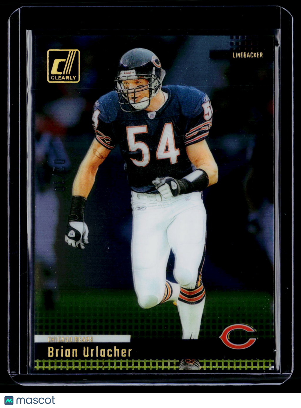 2024 Clearly Donruss Brian Urlacher Gold 2/10