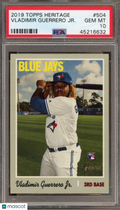 2019 Topps Heritage Vladimir Guerrero Jr. PSA 10 RC