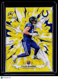 2025 Resurgence Tyler Warren Rookie Yellow Surge 103/225 RC