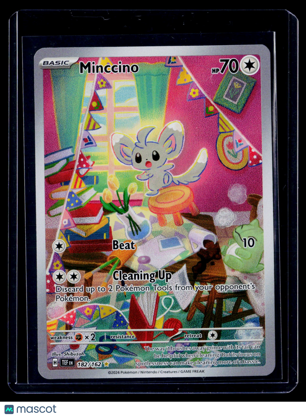 Pokemon Minccino 182 162