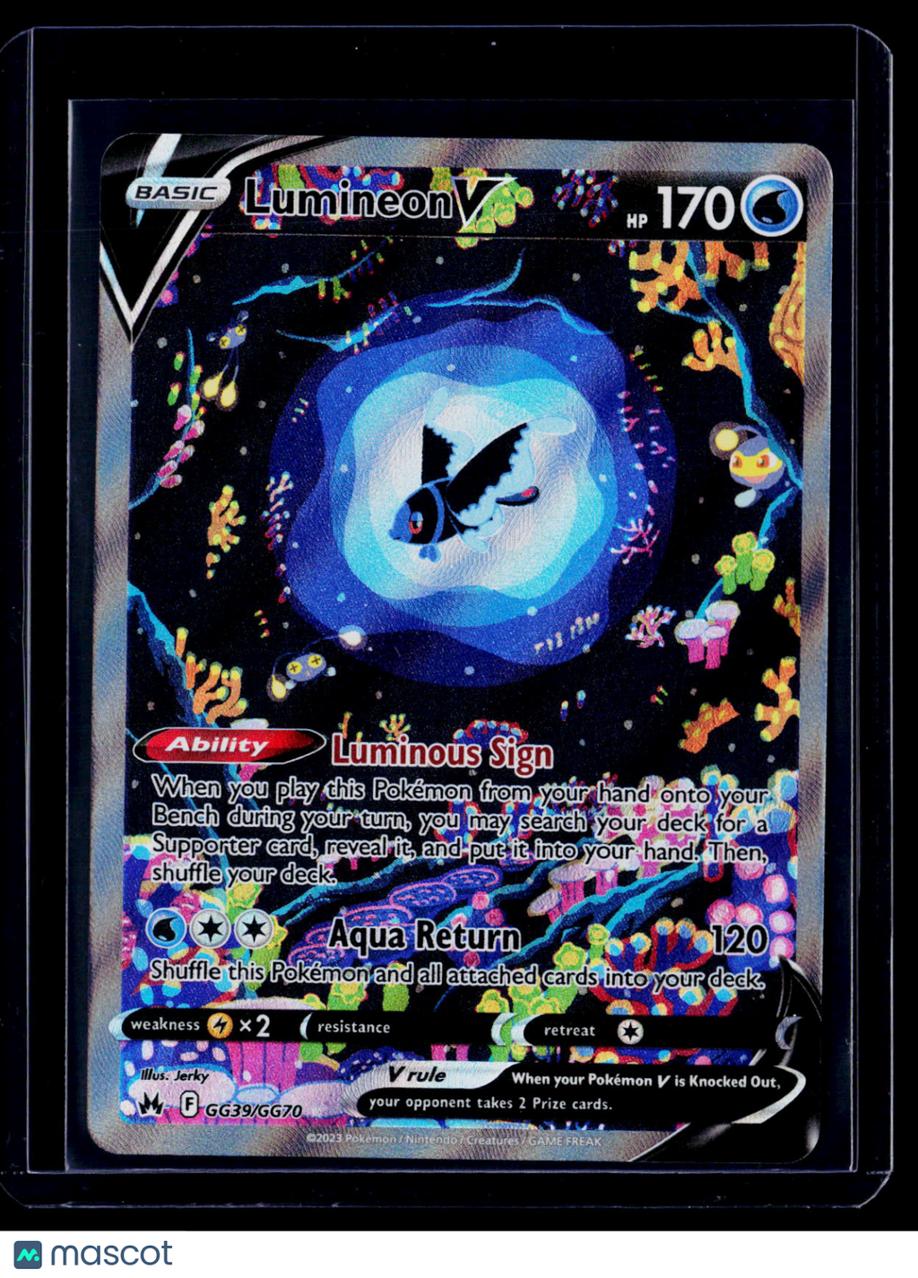 Pokemon Lumineon GG39 GG70