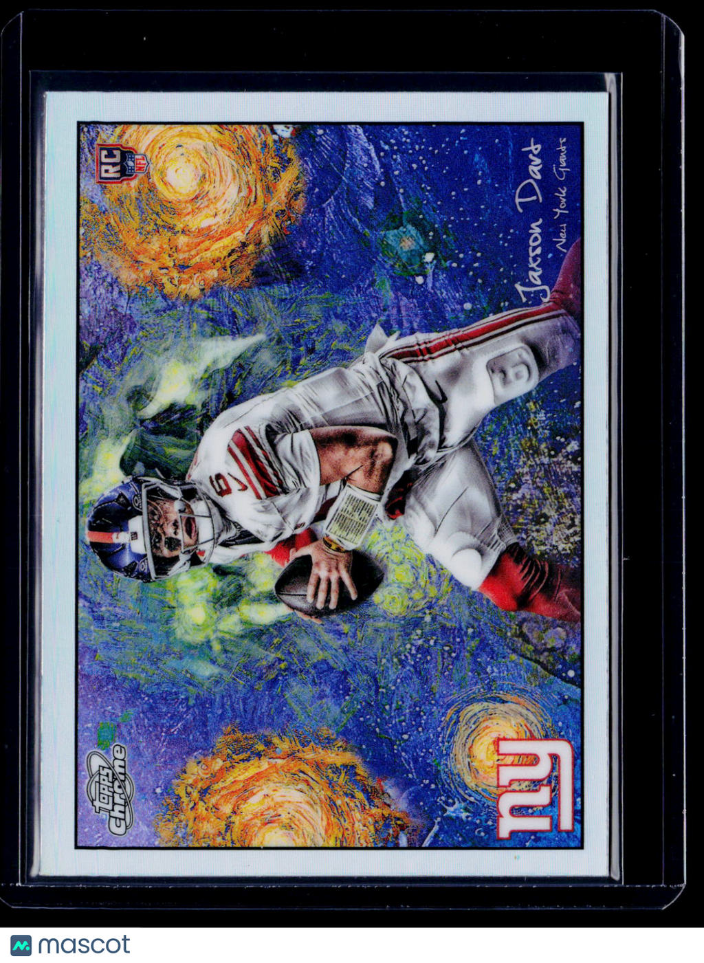 2025 Topps Chrome Cosmic Jaxson Dart Rookie Stars In The Night SP RC