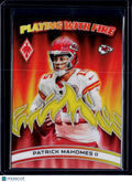 2023 Phoenix Patrick Mahomes II Playing With Fire Yellow /50