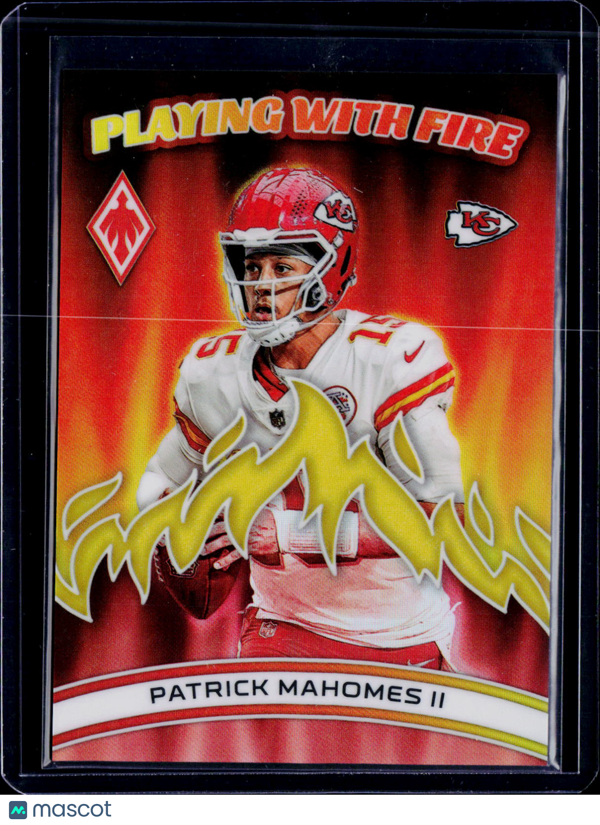 2023 Phoenix Patrick Mahomes II Playing With Fire Yellow /50