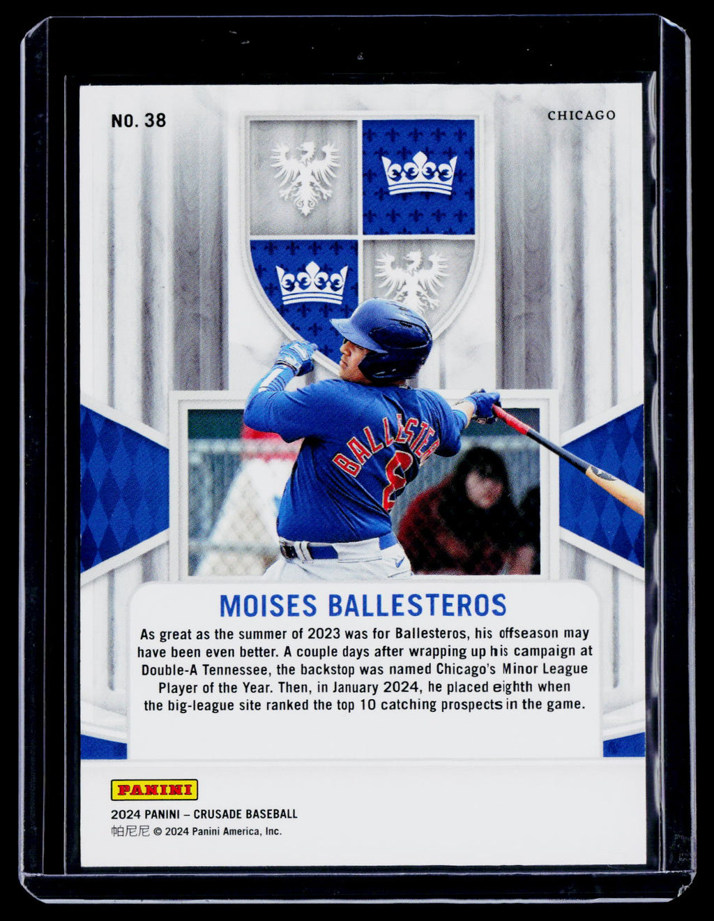 2024 Crusade Moises Ballesteros Platinum 1/1
