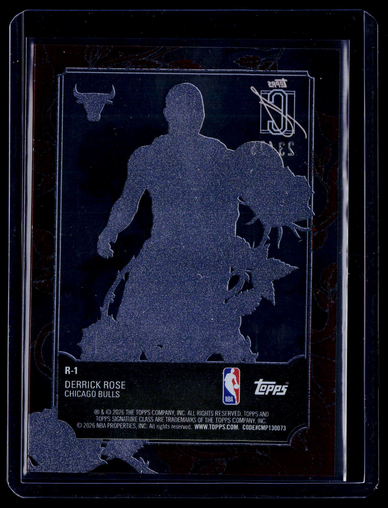 2025-26 Topps Signature Class Derrick Roses Roses 23/25 Case Hit