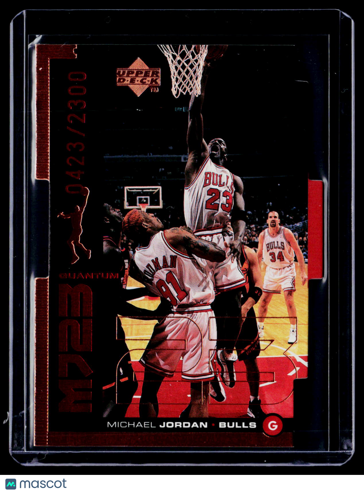 1999 Upper Deck Michael Jordan Master Moves Quantum 423/2300