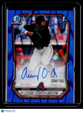 2026 Bowman Chrome Avery Owusu-Asiedu Blue Ray Wave Auto 4/150