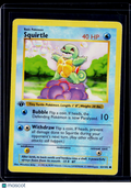 Squirtle 1st Edition
