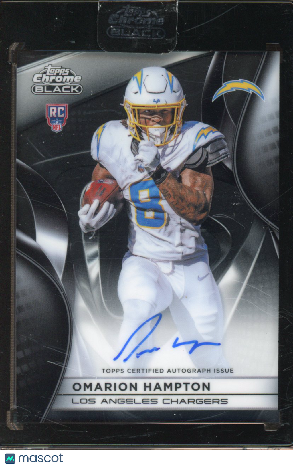2025 Topps Chrome Black Omarion Hampton Rookie Auto RC