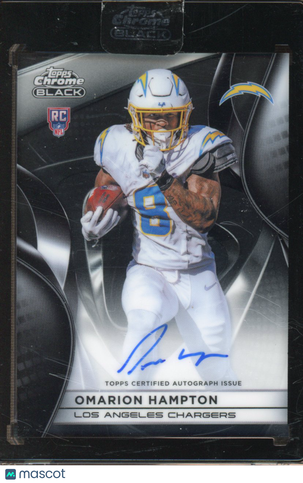 2025 Topps Chrome Black Omarion Hampton Rookie Auto RC