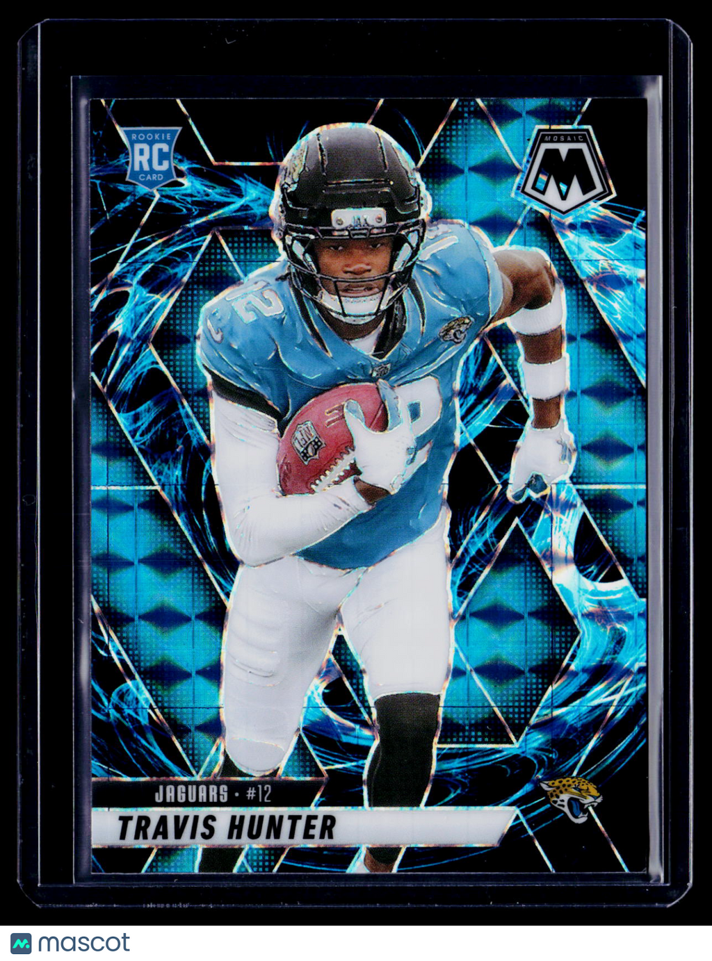 2025 Mosaic Travis Hunter Rookie Genesis Creased Corner RC