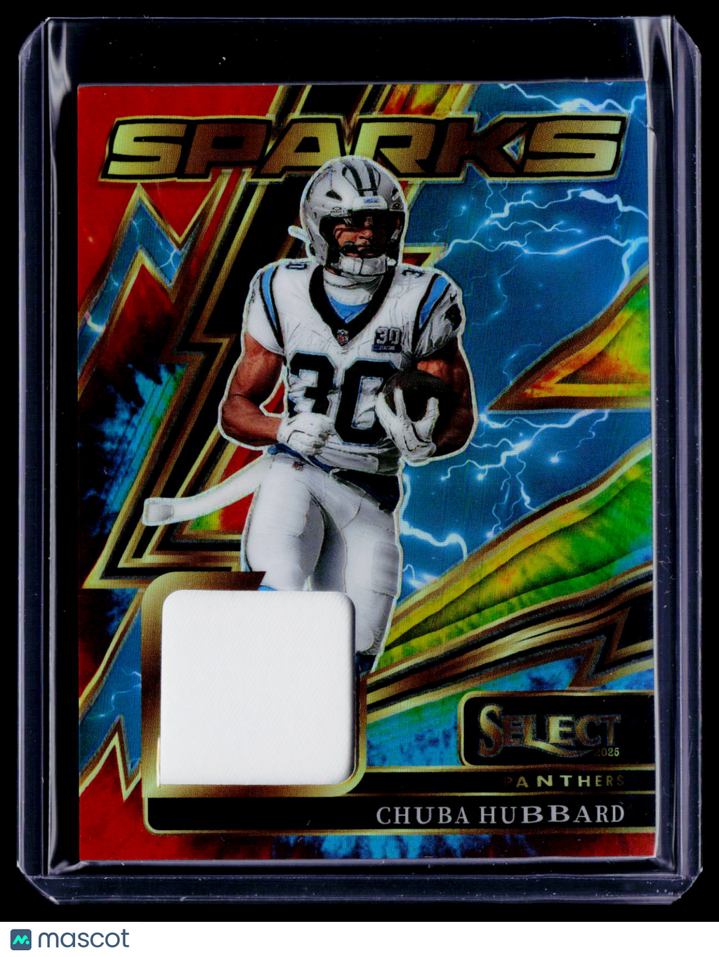 2025 Select Chuna Hubbard Tie Dye Sparks Auto 25/25