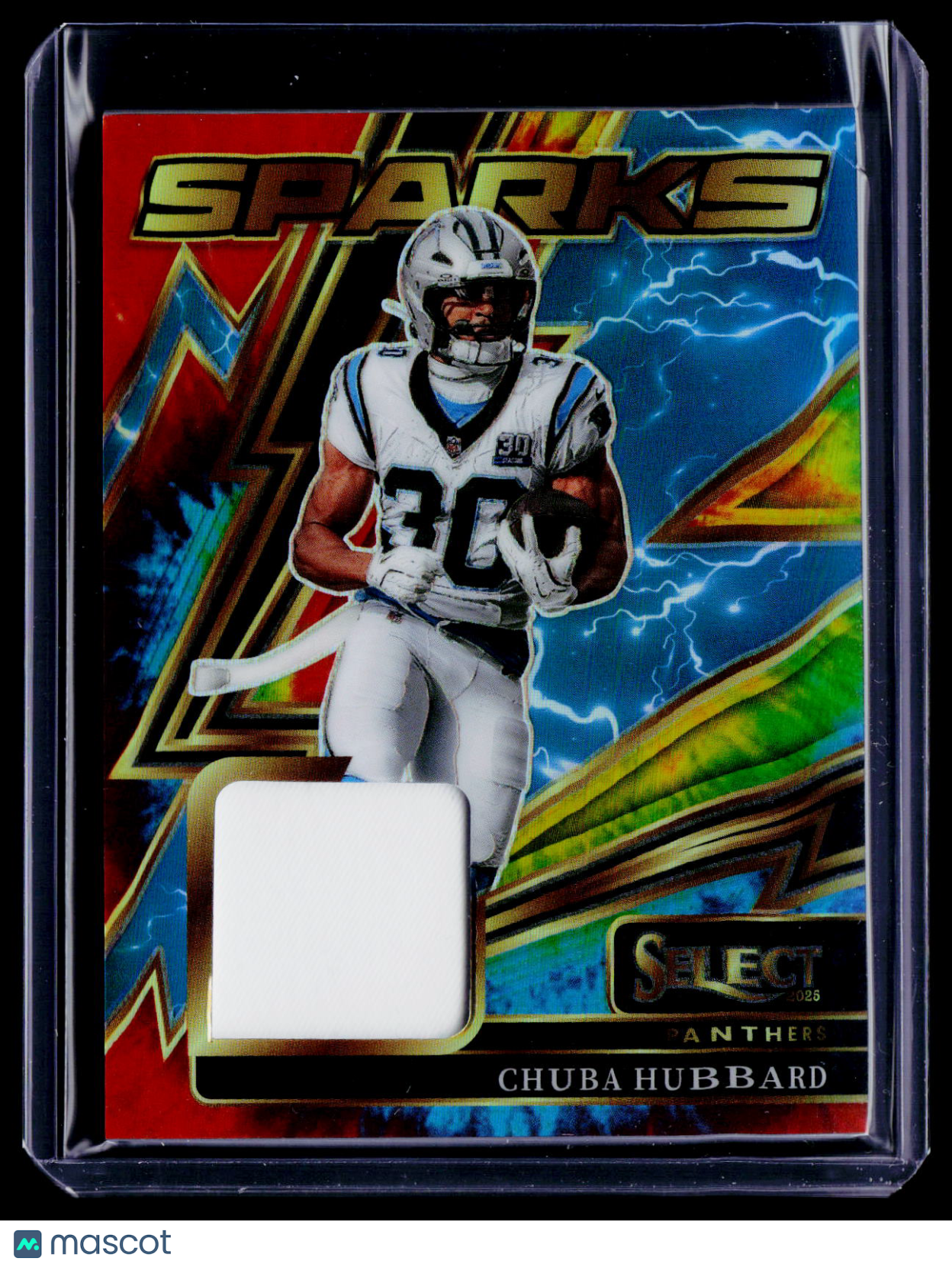 2025 Select Chuna Hubbard Tie Dye Sparks Auto 25/25