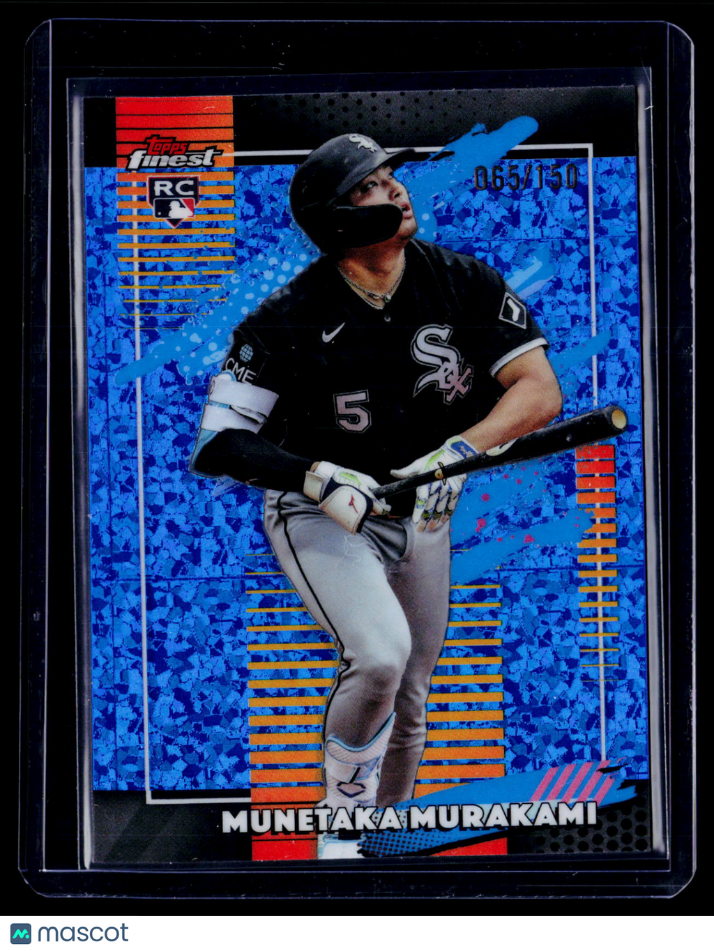 2026 Topps Finest Munetaka Murakami Rookie Blue Mini Diamond 65/150 RC