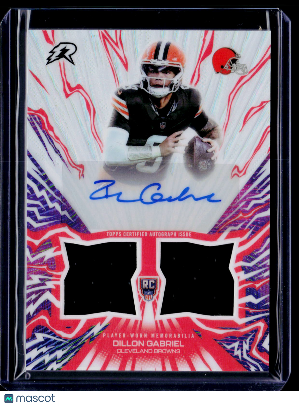 2025 Topps Resurgence Dillon Gabriel Rookie Patch Auto RPA RC