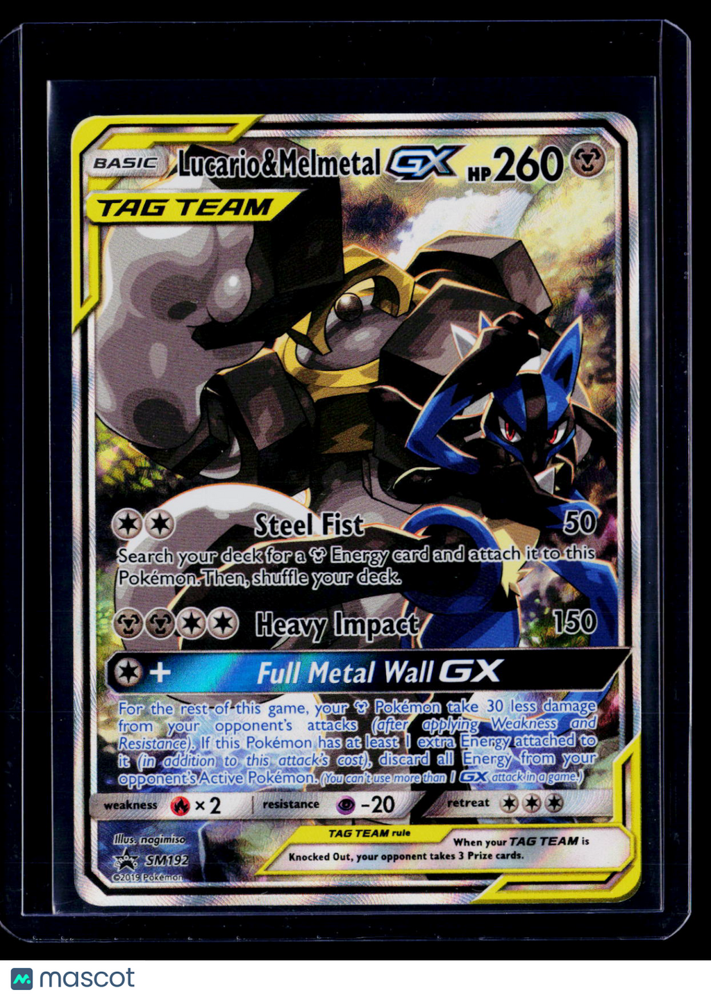 Pokemon Lucario & Melmetal GX