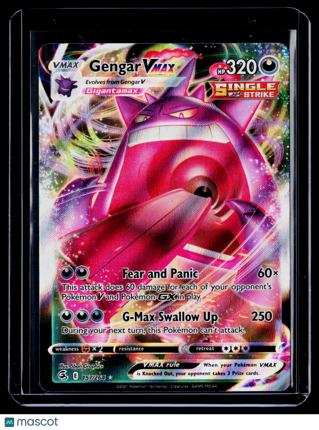 Pokemon Gengar VMax 157 265