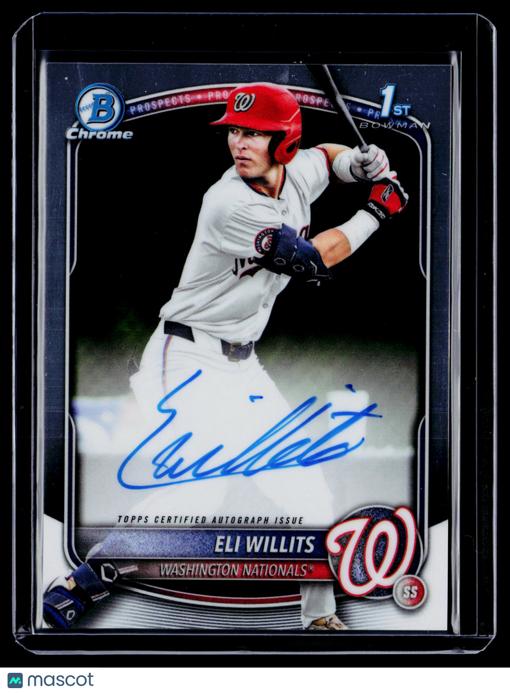 2025 Bowman Draft Eli Willits Chrome 1st Bowman Auto