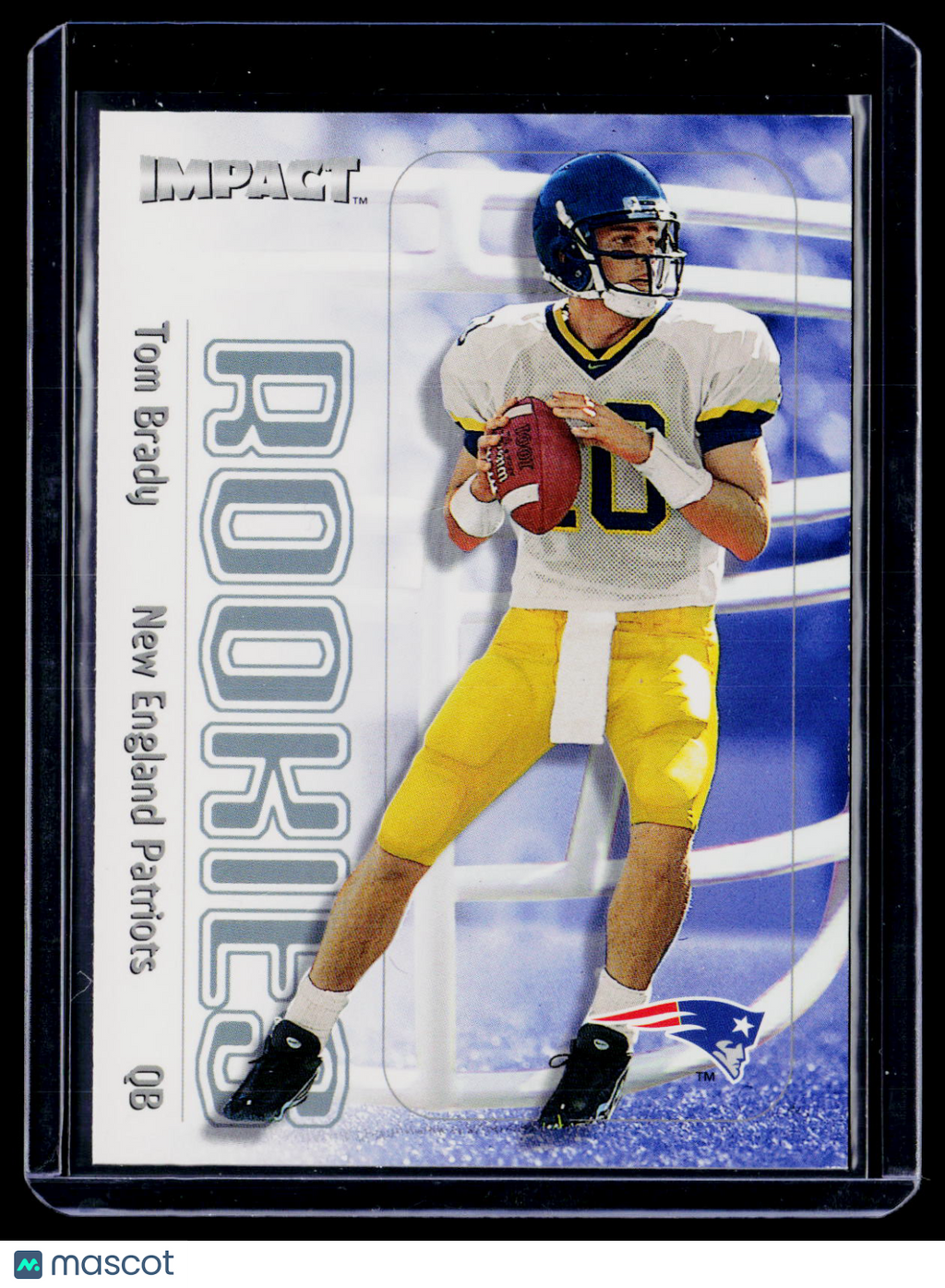 2000 Skybox Impact Tom Brady Rookie RC