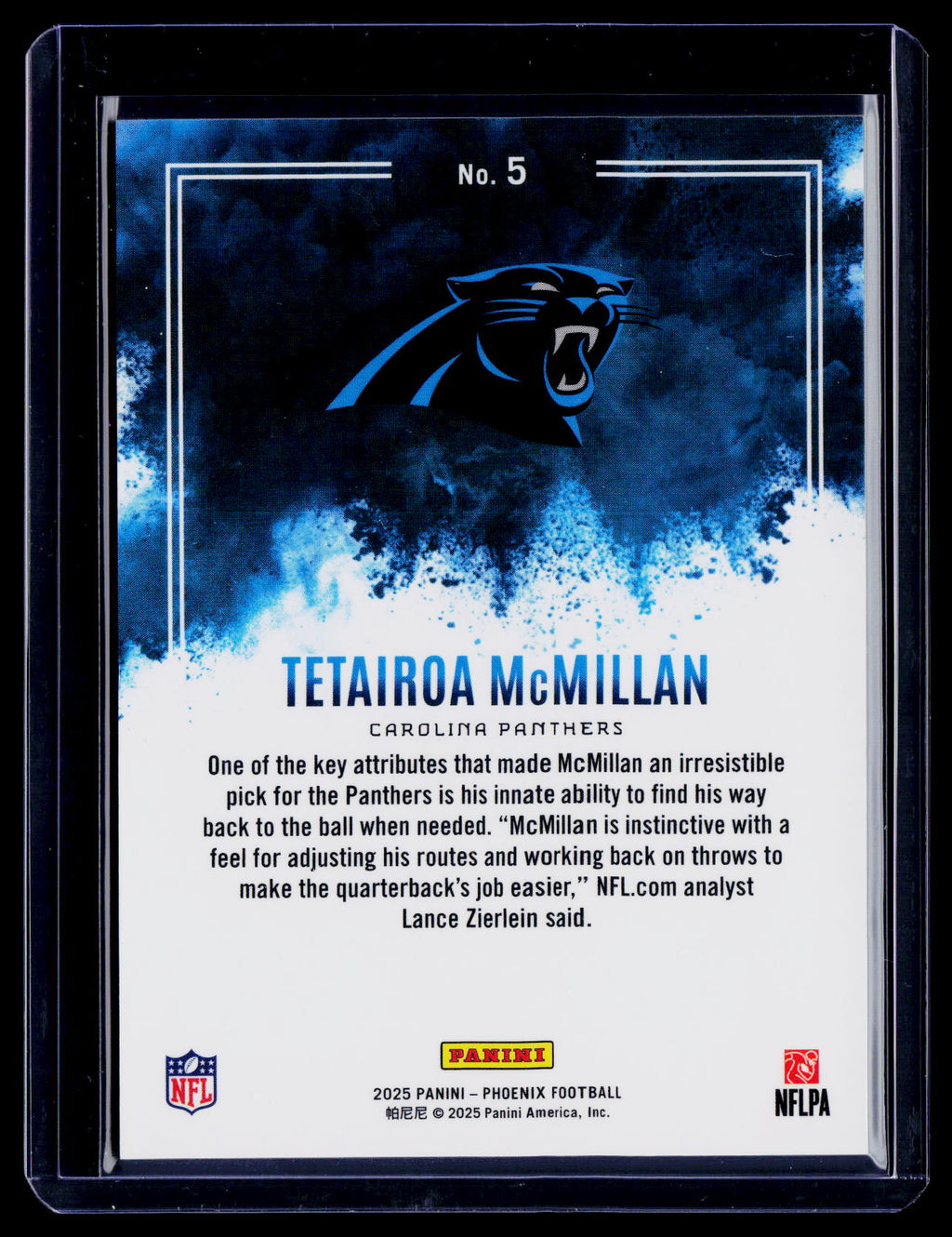 2025 Phoenix Tetairoa McMillan Rookie Coloblast RC