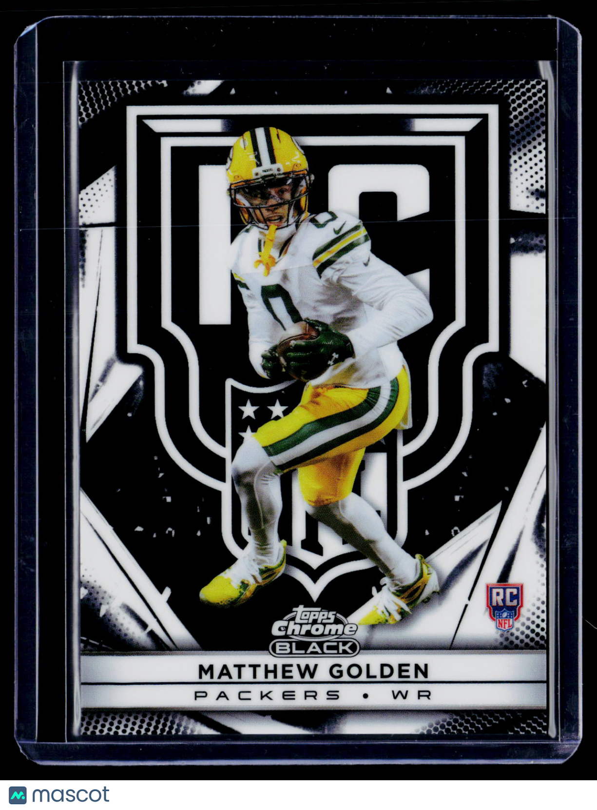 2025 Topps Chrome Black Matthew Golden Rookie Image Variation RC