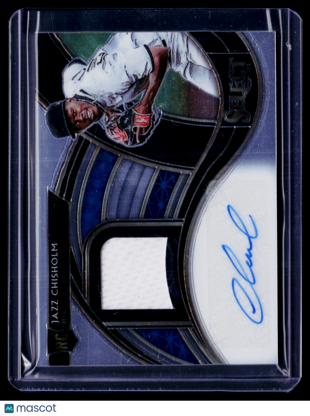 2021 Select Jazz Chisholm Rookie Patch Auto RPA 25/299 RC