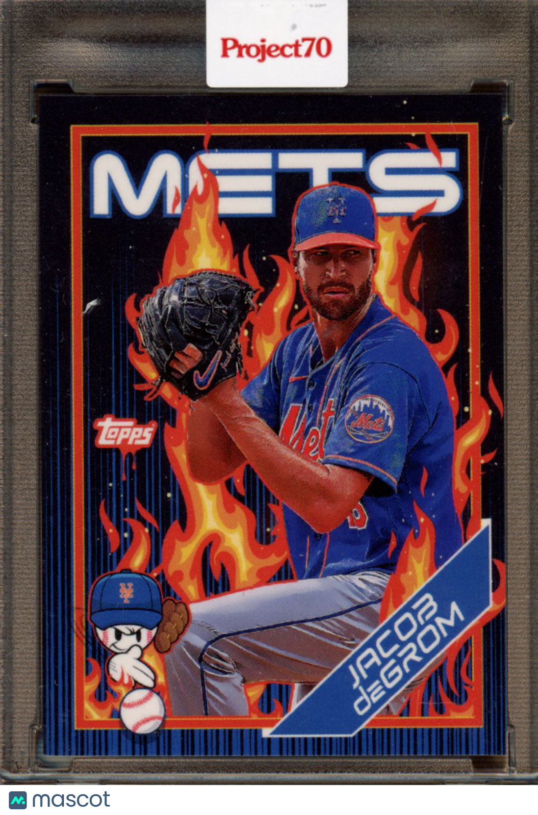 2021 Topps Project 70 Jacob deGrom Sket One 800