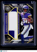 2023 Limited Jordan Addison Rookie Patch 42/75 RC