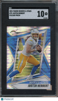 2021 Rookies & Stars Justin Herbert Pulsar Prizm SGC 10