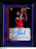 2025 Topps Chrome Update Micah Peavy Rookie Purple Refractor Auto 29/75 RC