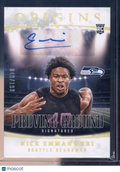2025 Origins Nick Emmanwori Proving Grounds Auto 049/199 RC