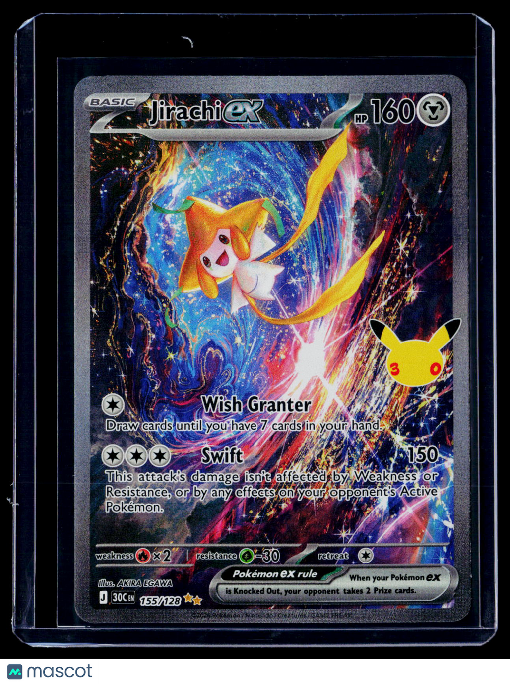 Pokemon Jirachi EX 155 128