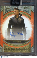 2025 Topps Marvel The Collector Hawkeye Jeremy Renner Auto 02/25