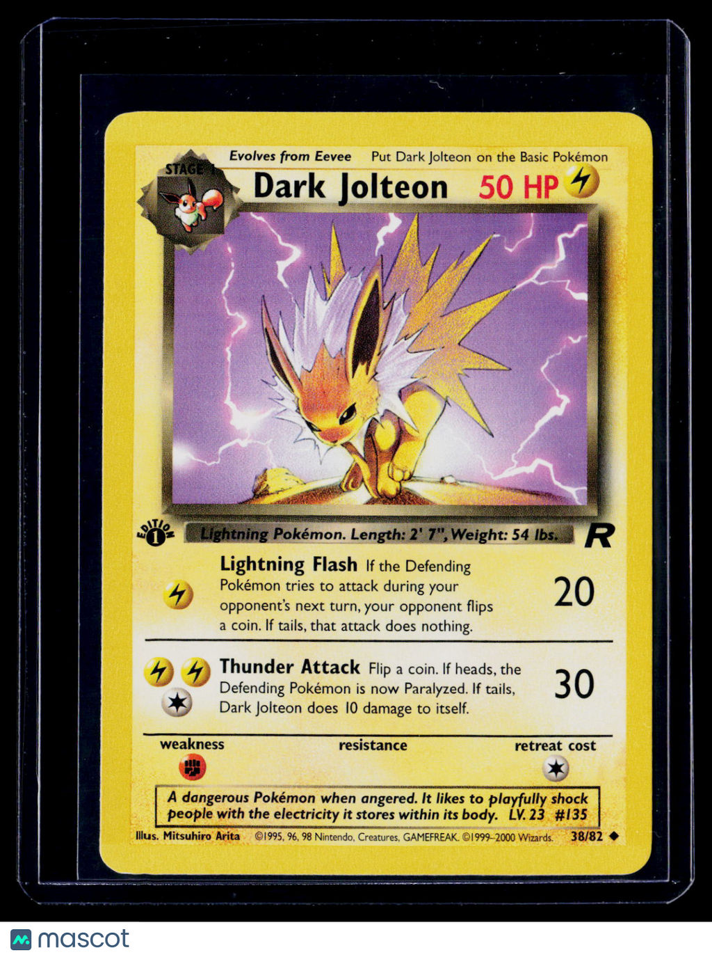 Pokemon Dark Jolteon 38 82