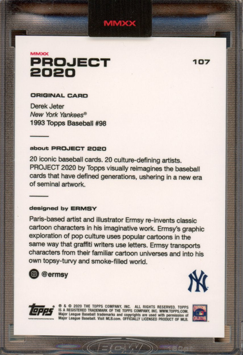 2020 Project 2020 Derek Jeter Ermsy 107