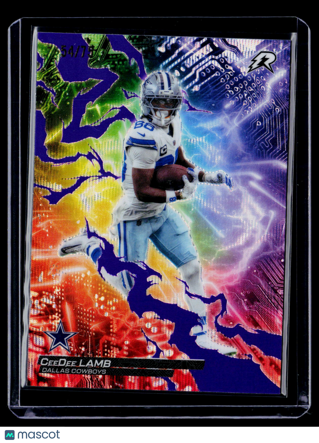 2025 Topps Resurgence CeeDee Lamb Purple Circuit Breakers 54/75
