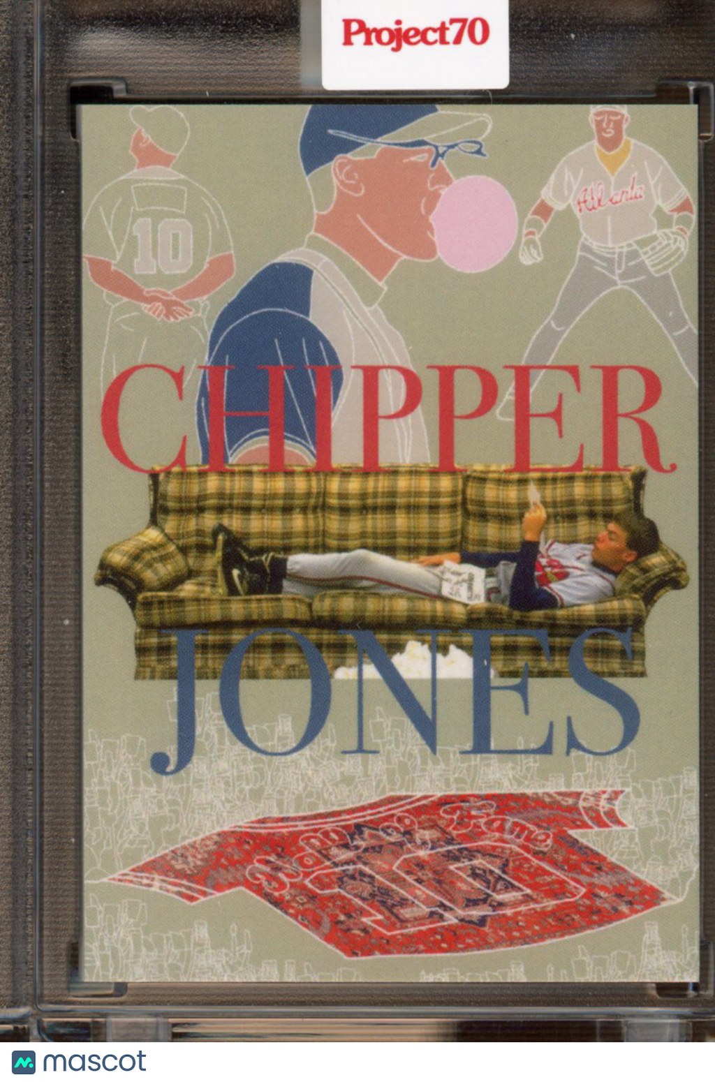2021 Topps Project 70 Chipper Jones Oldmanalan 86