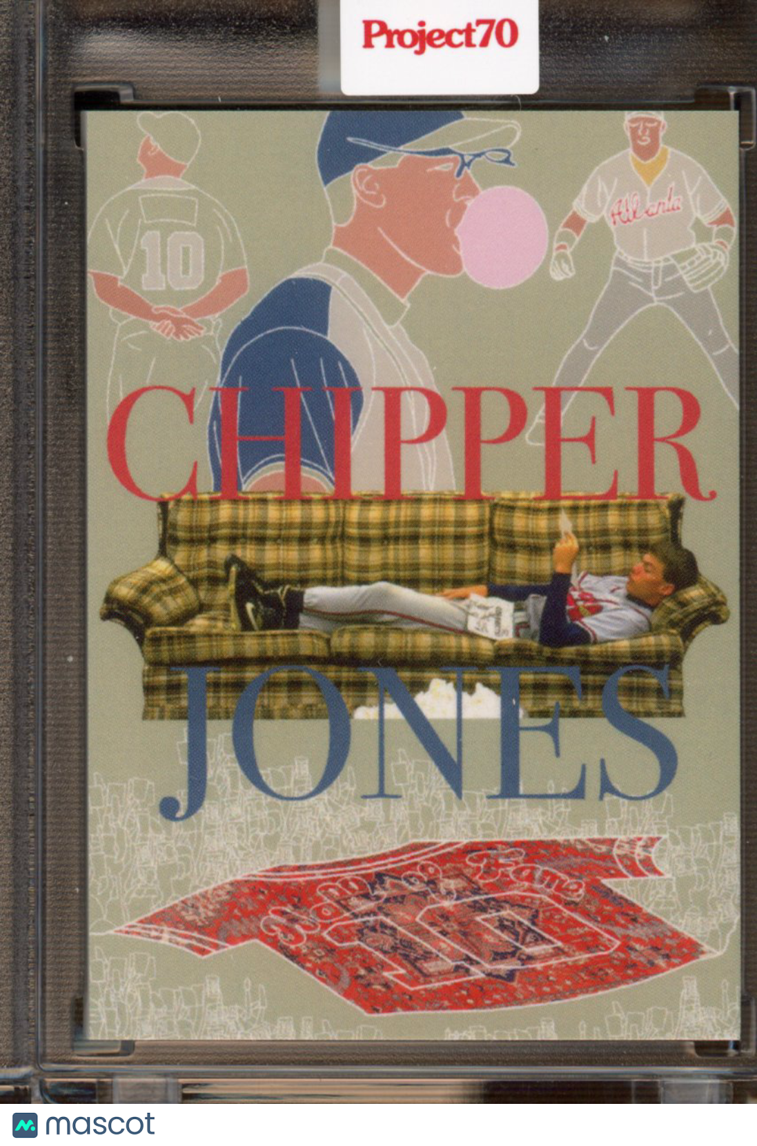2021 Topps Project 70 Chipper Jones Oldmanalan 86