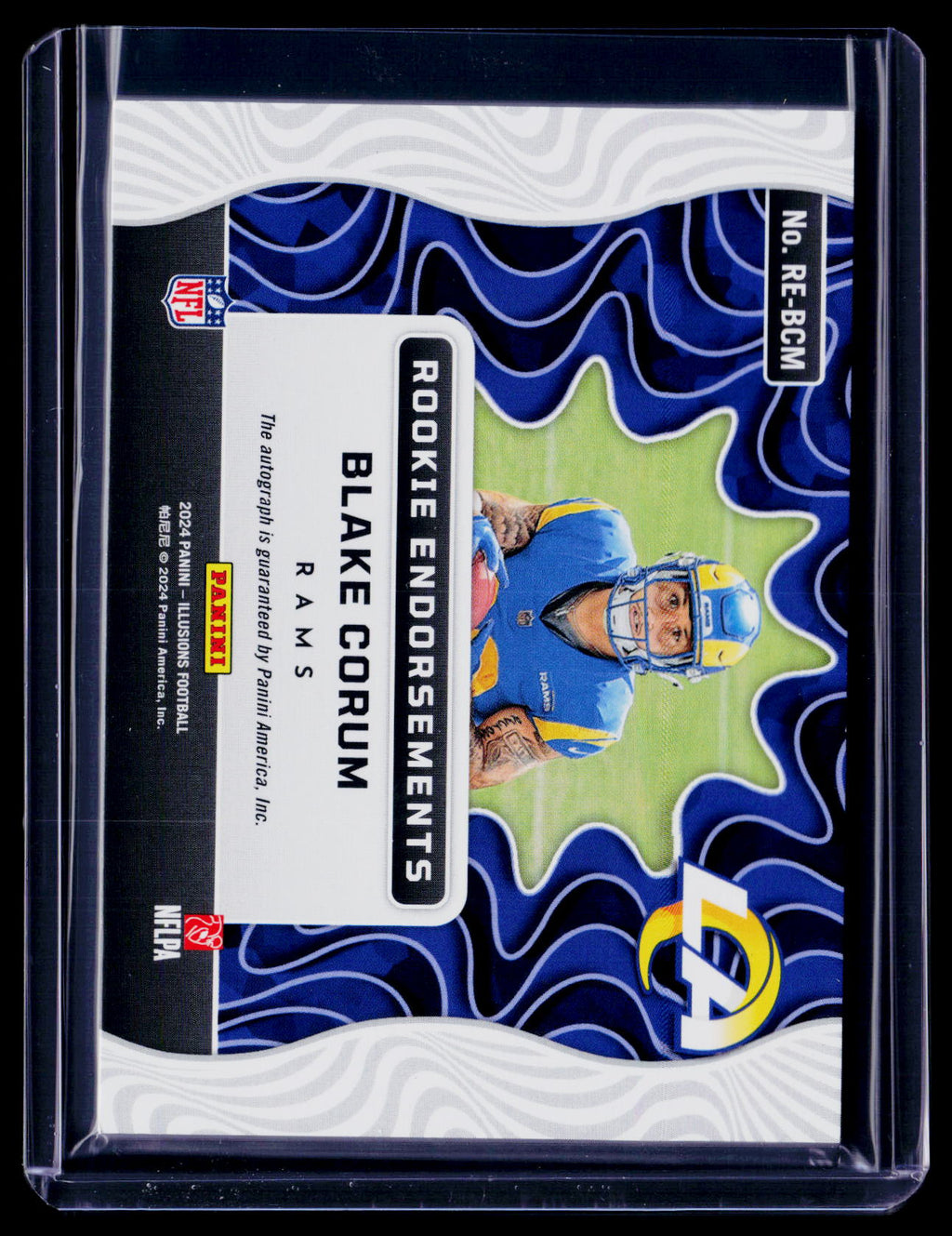2024 Illusions Blake Corum Rookie Endorsements Auto 111/199 RC