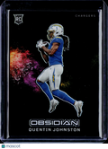 2023 Obsidian Quentin Johnston Black Color Blast