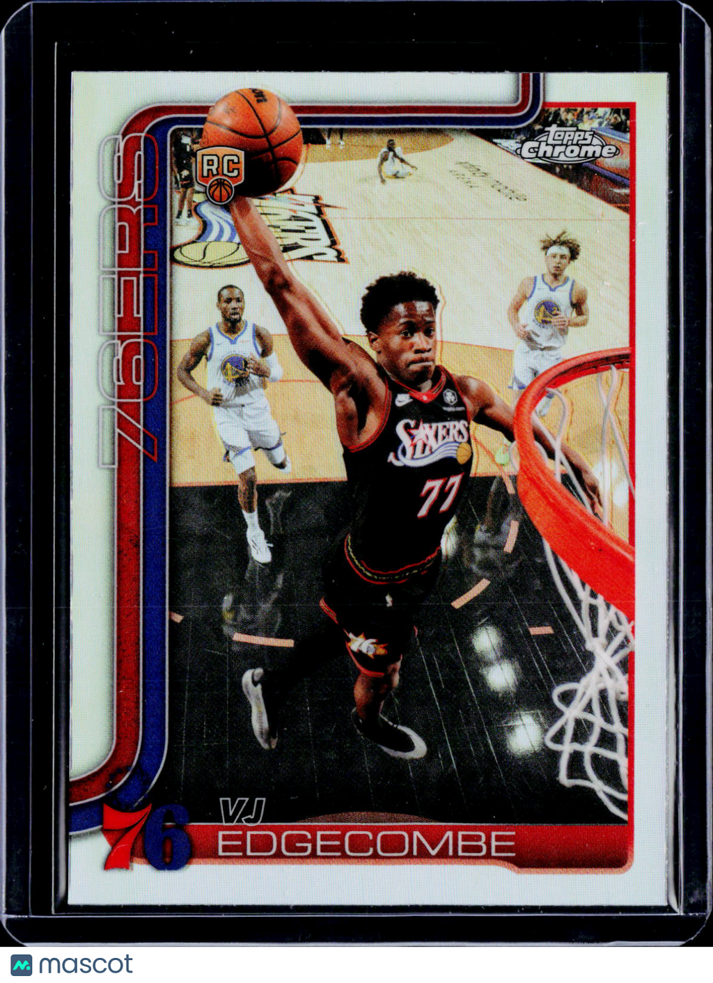 2025-26 Topps Chrome Update VJ Edgecombe Refractor